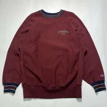 90s 챔피온 USA제 리버스 위브 XL 버건디 7356