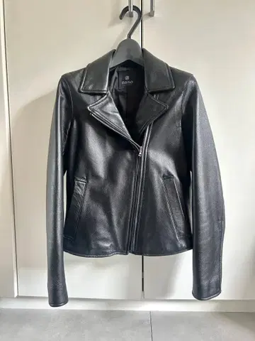 나노 유니버스 가죽 블루종 36