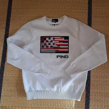 PING 미국 국기풍 스웨터