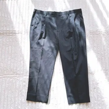 슬랙스 수트 팬츠 6L 다크 그레이 빅 사이즈 비즈니스 손세탁 가능