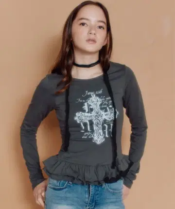 fcmm 프릴 롱 슬리브 T M 사이즈