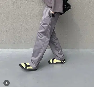 otii 오리지널 슬랙스 이지 팬츠 크롭 팬츠