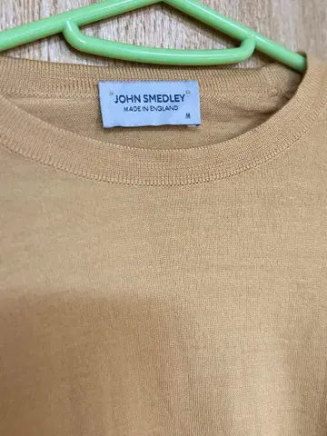 JOHN SMEDLEY 베이지 M 사이즈 스웨터