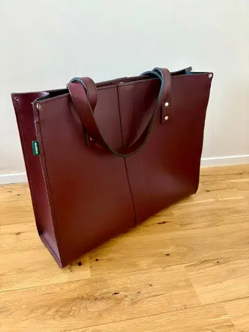 Zatchels 자철스 가죽 토트백