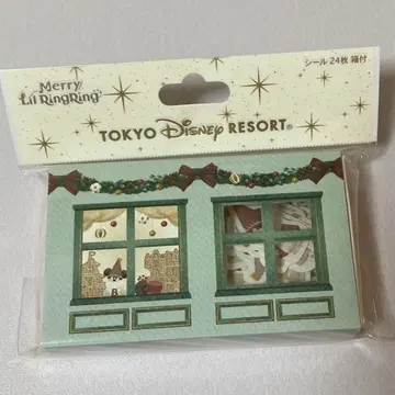 디즈니 리조트 크리스마스 리루린린 씰