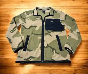 버튼 BURTON 플리스 자켓 카모플라주 아웃도어 스노우보드