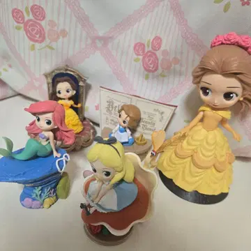 디즈니 프린세스 피규어 5체 세트