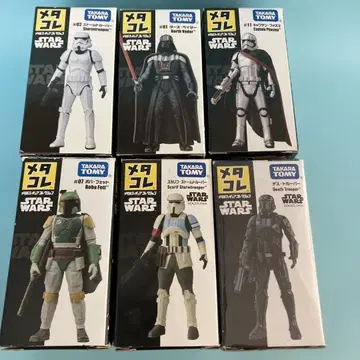 타카라토미 메타콜 스타 워즈 피규어 6체 세트