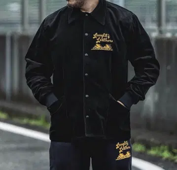 LANGLITZ LEATHERS 코듀로이 자켓