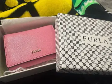 FURLA 핑크 접이식 지갑