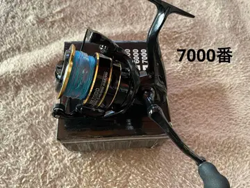 스피닝 릴 7000번 미사용품 라인 포함