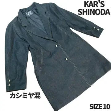 KAR'S SHINODA 카즈시노다 캐시미어 코트 일본제 이탈리아 원단