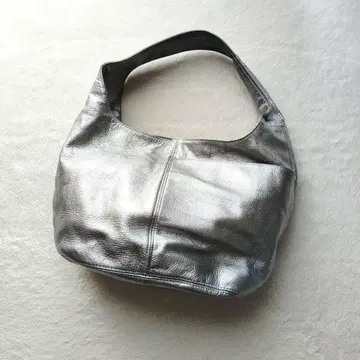 ear 이아파피요네 에그 백 핸드백 실버