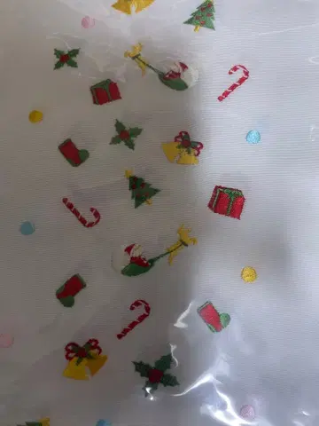 Siletty 크리스마스 자수 장식용 깃