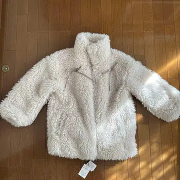 보아 자켓 F 사이즈 화이트