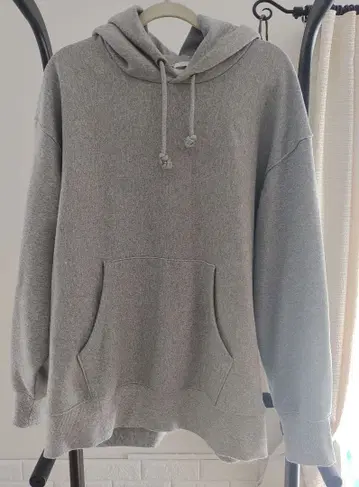 GU 헤비 맨투맨 오버 사이즈 후드티 XXL 그레이