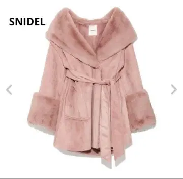 SNIDEL 스나이델 레이디 모즈 코트 코지하루 TWICE 미나 착용
