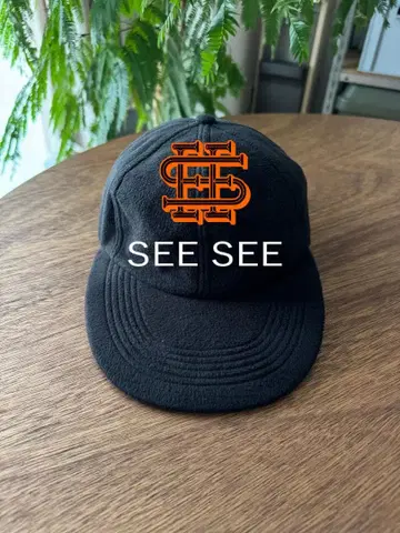 SEE SEE / FLEECE CAP / BLACK