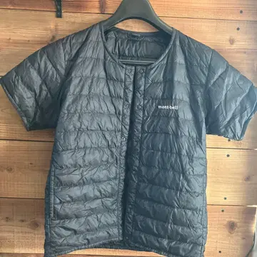 mont-bell 다운 자켓 블랙 남성용 S