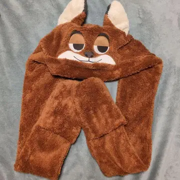 주토피아 닉 머플러 포함 팬캡