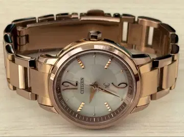 시티즌xC 전파 솔라 H030 핑크 골드