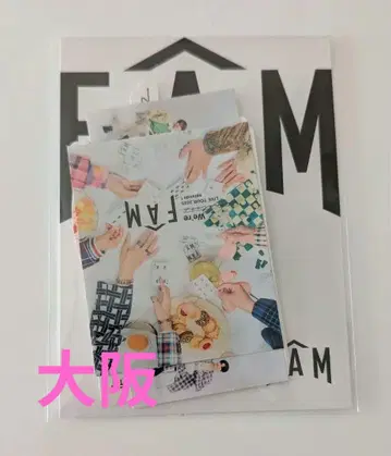 미개봉 새상품 timelesz FAM 스티커 세트 오사카 한정판