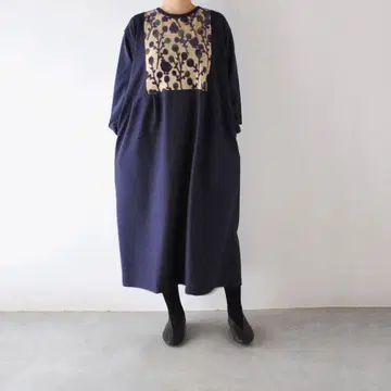 Marble Sud fluffy raicho 원피스 퍼플