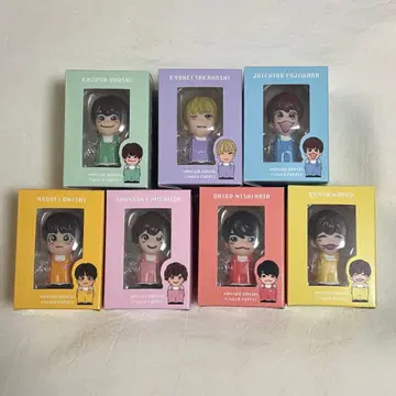 미개봉 새상품 나니와단시 손가락 인형 7개 set