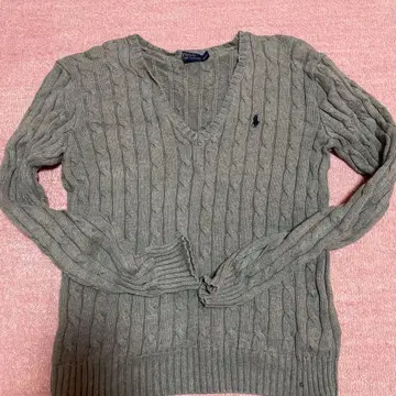 폴로 랄프로렌 그레이 니트