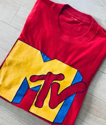 80년대 MTV 빈티지 티셔츠
