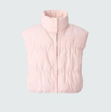 유니클로 다운 크롭 베스트