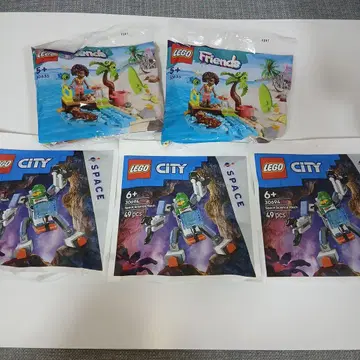 LEGO Friends & City 세트 5점