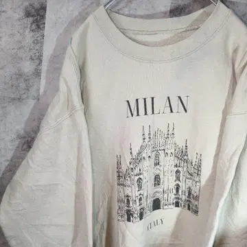 맨투맨 트레이닝복 베이지 C47,15