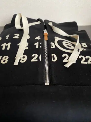 MOPBUKE 하프 지퍼 MM 후드티 NO.3D 블랙 사이즈 M