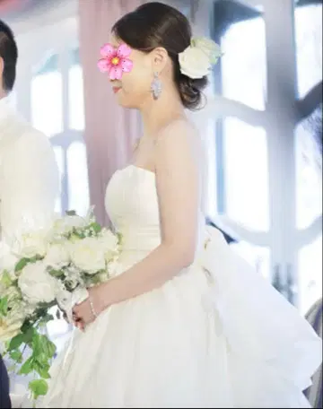 [ 새상품급 ] 브라이덜 크리스탈 귀걸이 빅 사이즈