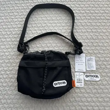 OUTDOOR 복조리 미니 숄더 블랙