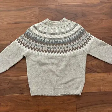 MORRIS & SONS 모리스앤선즈 청키 노르딕 스웨터