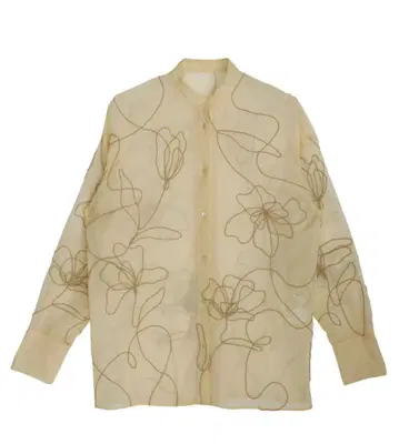 Ameri MEDI DAY DREAM SHEER SHIRT