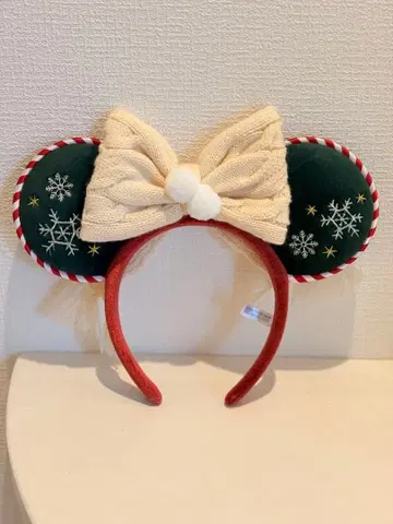 디즈니 머리띠 크리스마스 리본 2025 최신 Disney