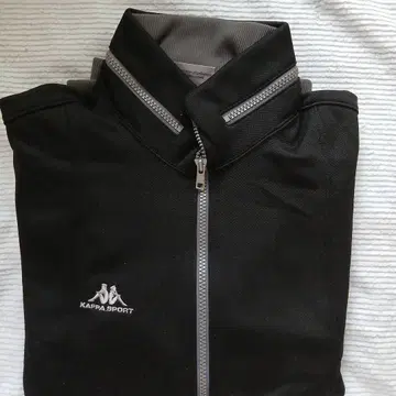 KAPPA 블랙 스포츠 자켓
