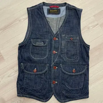 레어품 provenzano 프로벤차노 오카야마 데님 베스트