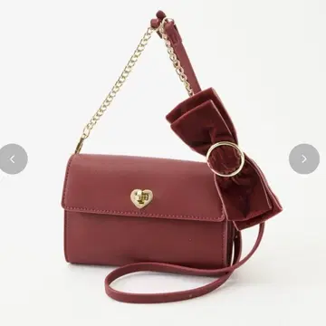 아오키 미사코 숄더백 숄더 레드