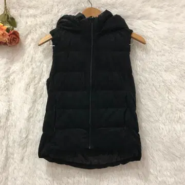 UNIQLO 유니클로 스트레치 다운 베스트 [ M ] 충전솜 페더 블랙