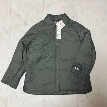 UNIQLO 안야 힌드마치 퍼프 테크 셔츠 자켓 M
