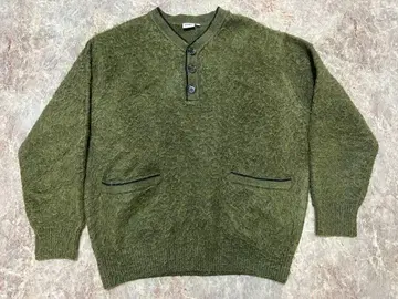 bonbon store 헨리넥 스웨터 이끼 니트