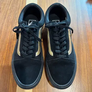 Vans 블랙 스웨이드 스니커즈 25.5cm