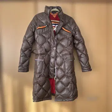 타미힐피거 브라운 S사이즈 다운 자켓