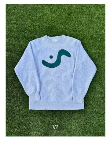 Octagon One Sweatshirt 12oz(Ash/Green)