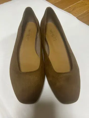 Le talon 루타롱 스웨이드 펌프스 베이지 플랫 24.5cm