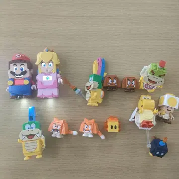 레고 마리오 캐릭터 13종 세트 마리오 피치 쿠파 주니어 엉금엉금